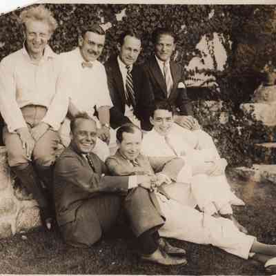 1925-07 Leopold Stokowski, Buswell, Donahue, JHHJr and others