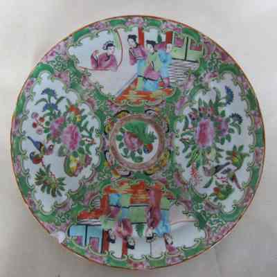 Chinese Rose Medallion Plate, 1 of 6