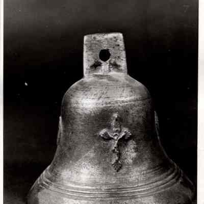 Bronze Bell with Religious Symbols
