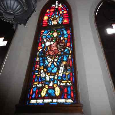 1929 Jacques Simon's "La Belle Verriere" Stained Glass Window