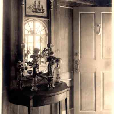 Bungalow Entrance Hall w 3 masted ship mirror (1911-1926) copy(1)