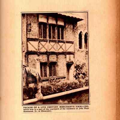 GRM p(57) 'Facade 15thc Merchant Dwelling'