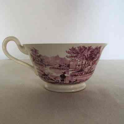Wedgwood Etruria Transferware Tea Cup