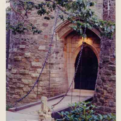 Drawbridge with Original Lions