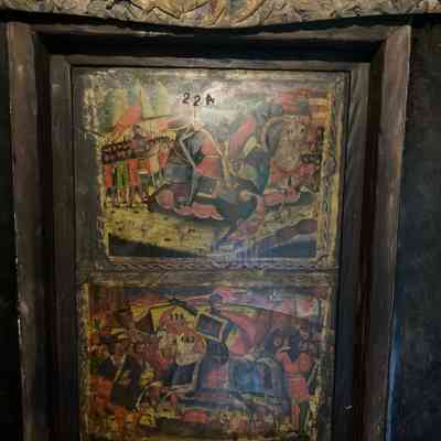 Sicilian Cart Panels with Charlemagne & Paladins