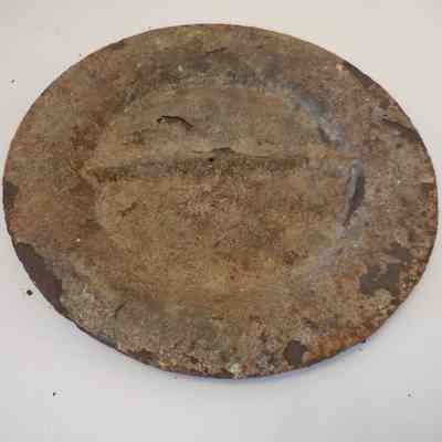 Iron Encrusted Plate