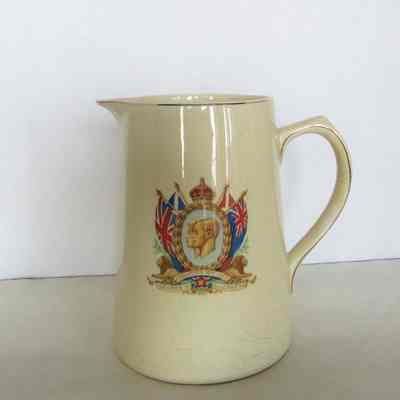 1937 King Edward Coronation Pitcher