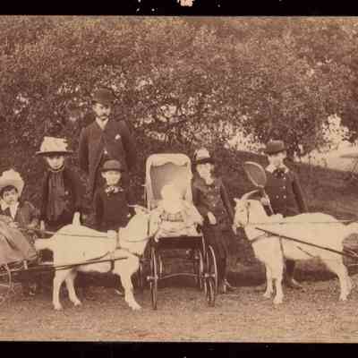 1888 baby JHHJr at Children's Playground Opening, Golden Gate Park
