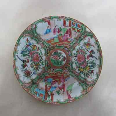 Chinese Rose Medallion Plate, 1 of 6