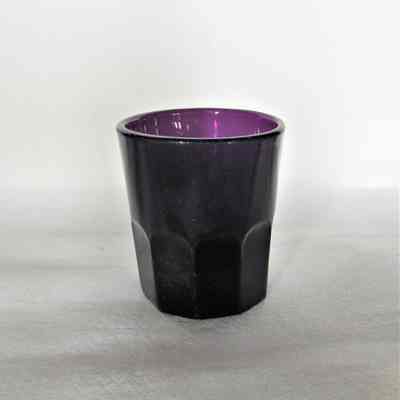 Purple Dram Glass