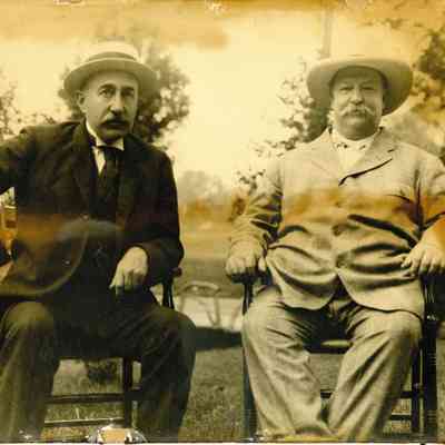 Hammond Sr & William Taft, unsigned