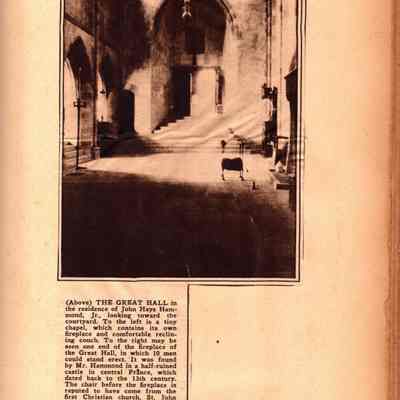 GRM p(59) 'Great Hall in Residence'