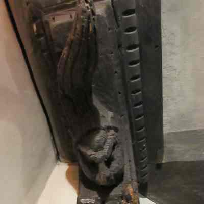Wooden Jester Corbel