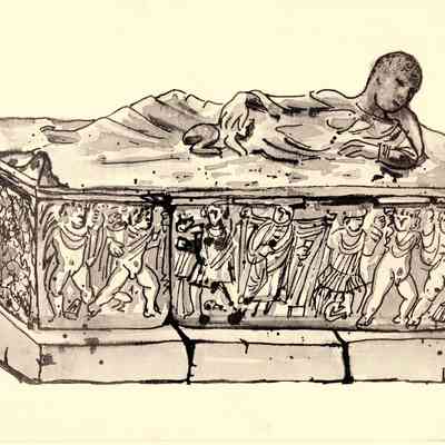 season sarcophagus by Harry Martin