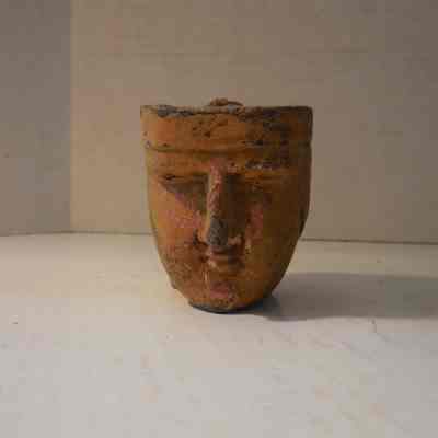 Yellow Wooden Head
