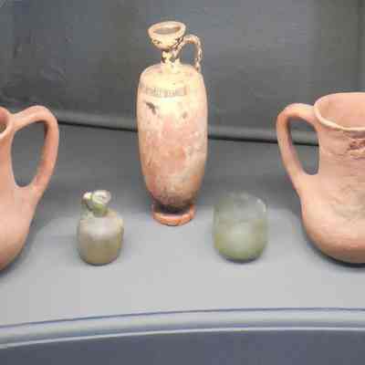 Syrian or Roman Glass Jug, ca 1CE