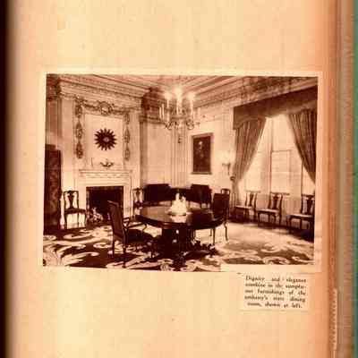 GRM p(77) 'embassy's state dining room'