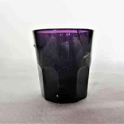Purple Dram Glass