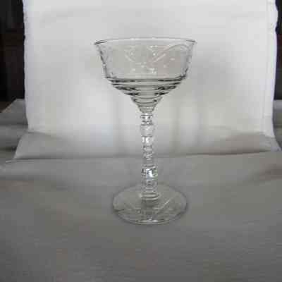 Crystal Long Stem Goblet or sherbet dish