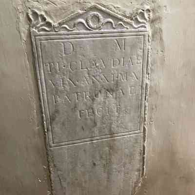 Epitaph of Claudia - copy (Sicilian Room Stairwell)