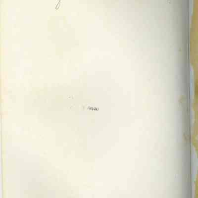 Hammond's handwritten info of stall