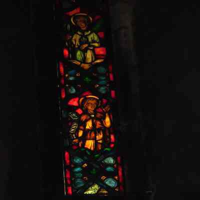 1929 ca Jacques Simon St. John Stained Glass Window