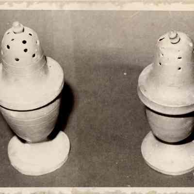 Pewter Salt & Pepper Shaker, 19thc