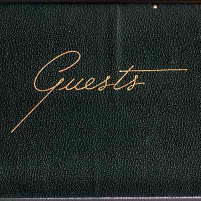 1947-1969 Guest Book #2 - Organists & Religious Retreats