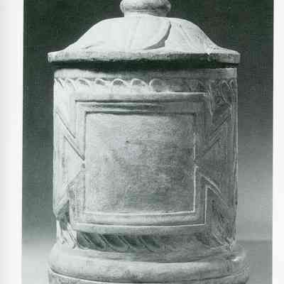 1st c. Roman Funerary Urn & Lid