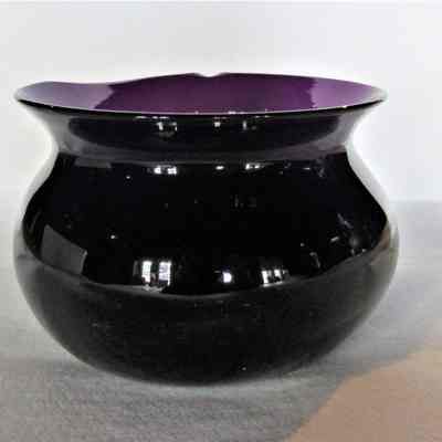 Purple Glass Bowl