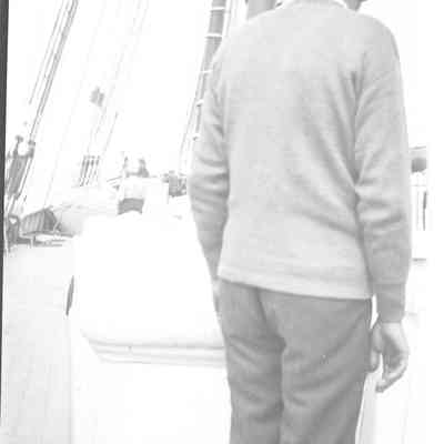 men on deck of Odysseus