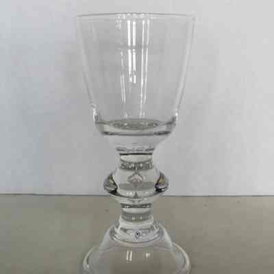 Clear Glass Chalice
