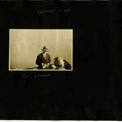 SCRB-18 p(98) 1929 Bermuda, Com Loveband