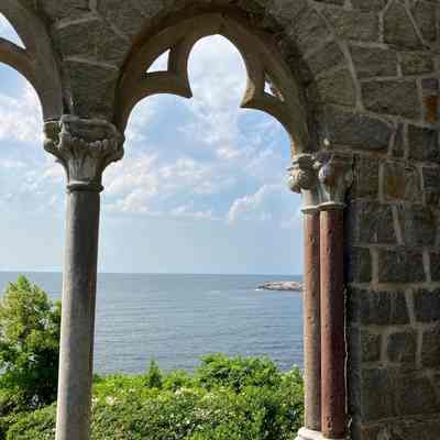 Cloister Arches with Columns & Capitals