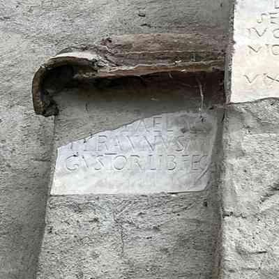Epitaph dedicated by T. Aelius Tyrannus, Augustor