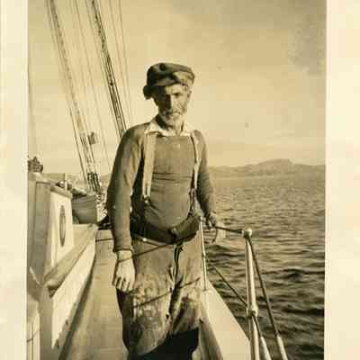Unk Man on Deck, Nova Scotia (Knickle Studios)