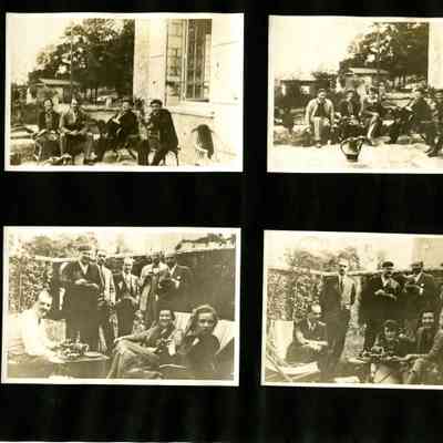 SCRB-18 p(121) group on garden terrace
