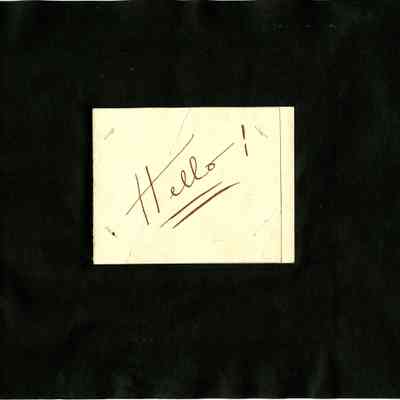 SCRB-18 p(160) hello card cover