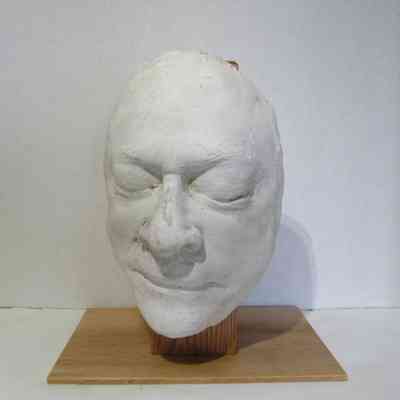 Harry Martin life mask of JHHJr