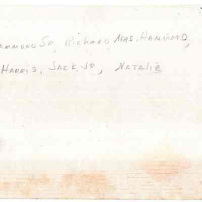 GRM p(97) Insert 1, Hammond family embarking for coronation, Side (2)