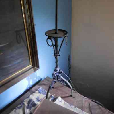 Wrought Iron Lamp