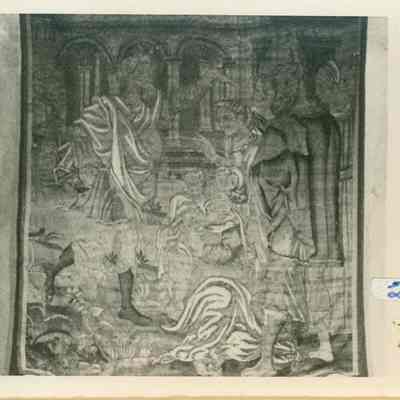 16thc Tapestry of Royal Court Presentation