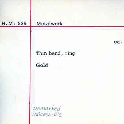 Gold Finger Ring