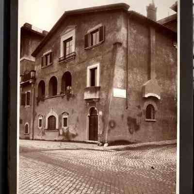 1927 Vacation album, p(1) European building
