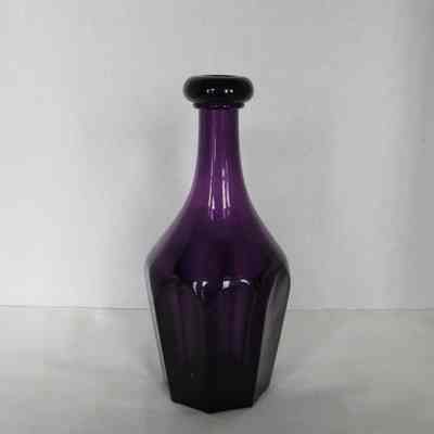 Purple Glass Decanter