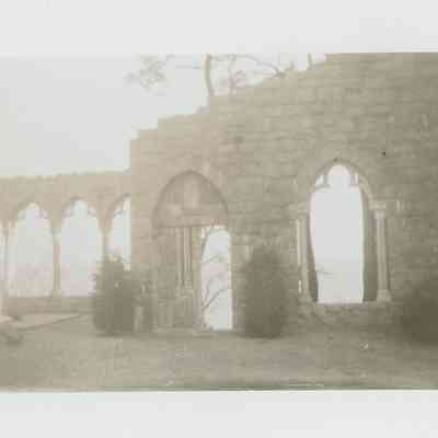1930s Cloister arches & stairway to lookout