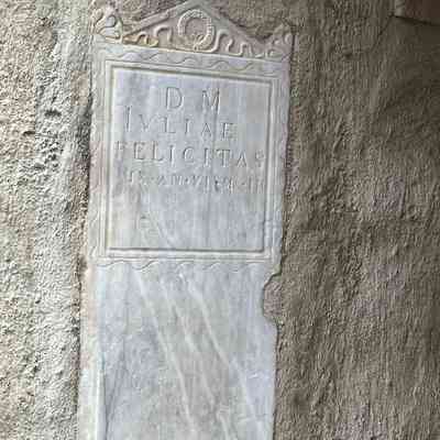 Epitaph of Iulia Felicitas - copy (Courtyard stairway)