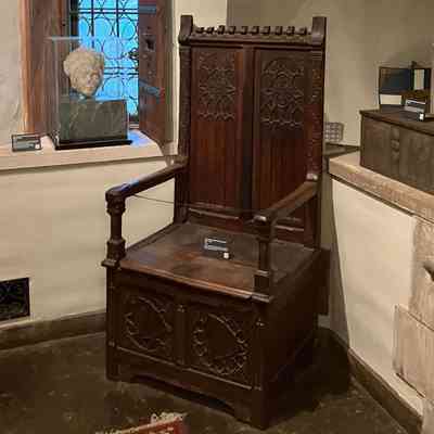 16th c. French Chair with Orleans Coat-of-Arms