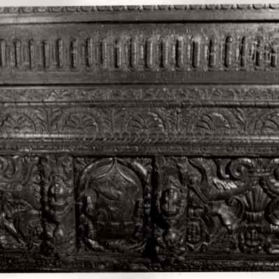 ca. 1630 Carved Panel from Door