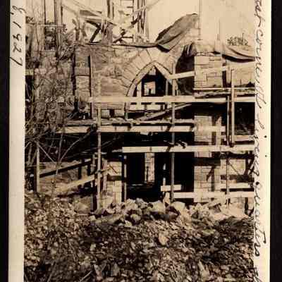 SCRB-1 p(59)a 1927-03-08 west wall w windows to gothic and guest room
